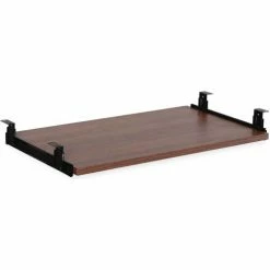 Lorell® Keyboard Tray - Walnut - Essentials Series -Outlet Desks & Workstations Store OEL 69992