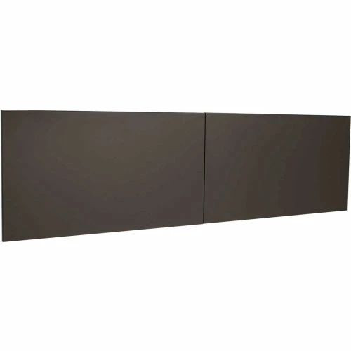 Lorell® Door Kit - 60"W - Charcoal 1 Lorell® Door Kit - 60"W - Charcoal