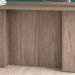 Bush Business Furniture Bush Furniture 72"W x 36"D L-Shape Desk - Double Pedestal - Modern Hickory - Office 500 Collection 14 Bush Business Furniture Bush Furniture 72"W x 36"D L-Shape Desk - Double Pedestal - Modern Hickory - Office 500 Collection -Outlet Desks & Workstations Store OF5004MHSU 04