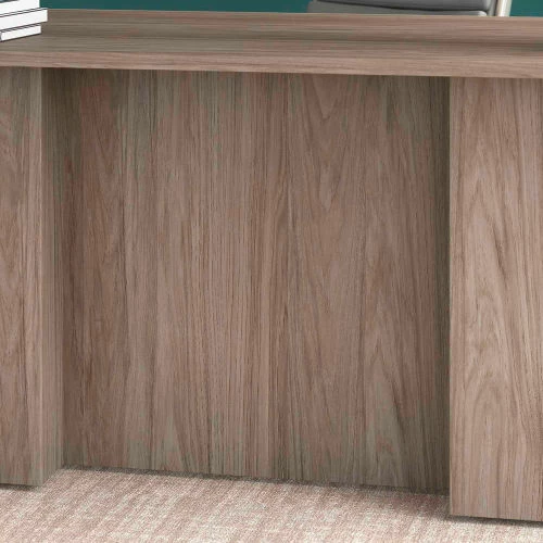 Bush Business Furniture Bush Furniture 72"W x 36"D L-Shape Desk - Double Pedestal - Modern Hickory - Office 500 Collection 4 Bush Business Furniture Bush Furniture 72"W x 36"D L-Shape Desk - Double Pedestal - Modern Hickory - Office 500 Collection - Image 4