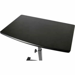 Seville Classics Mobile Laptop Computer Desk Cart, Black -Outlet Desks & Workstations Store OFF65854 2