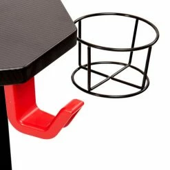 Seville Classics airLIFT® Elite Gaming eSport Computer Desk, Black with Red Accessories -Outlet Desks & Workstations Store OFF65924B beauty 2200 6