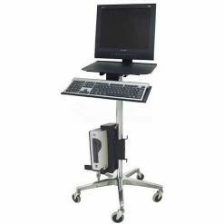 Omnimed® 350713 ERGO Computer Transport Stand with Cord Wrap