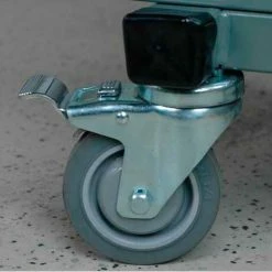 Stackbin Mobile Computer Station with Monitor Arm, 36"W x 24"D x 33-1/2"H, Gray -Outlet Desks & Workstations Store P3624 T SCD 3