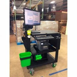 Newcastle Systems PC Series Mobile Powered Workstation, 35.5"W x 26"D, 200AH SLA Battery -Outlet Desks & Workstations Store PC warehouse 4