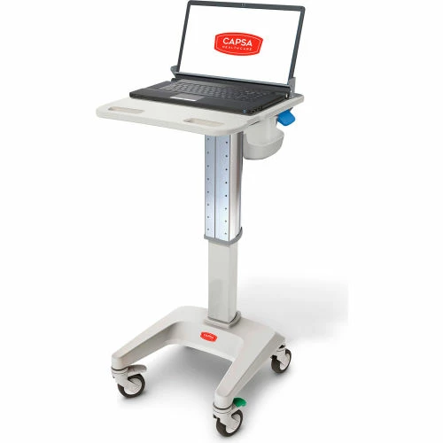 Capsa Healthcare LX5 Non-Powered Laptop Cart, No Drawers, 35 lbs. Weight Capacity 3 Capsa Healthcare LX5 Non-Powered Laptop Cart, No Drawers, 35 lbs. Weight Capacity - Image 3