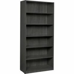 Regency Legacy Classic 6-Shelf 71" High Bookcase, Ash Grey