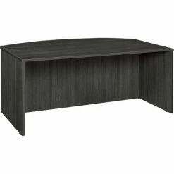 Regency Legacy 71" Bowfront Desk Shell, Ash Grey