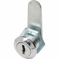 Replacement Lock with 2 Keys For Global Industrial™ Upper Drawer of LCD Console Cabinet -Outlet Desks & Workstations Store RP9047 02