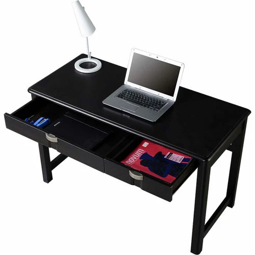 Techni Mobili Modern Writing Desk with Storage, 47"W x 20-3/4"D x 28-3/4"H, Espresso 4 Techni Mobili Modern Writing Desk with Storage, 47"W x 20-3/4"D x 28-3/4"H, Espresso - Image 4