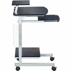 Techni Mobili Compact Computer Desk, 27-1/2"W x 19"D x 36"H, Espresso -Outlet Desks & Workstations Store RTA 2018 ES18 5