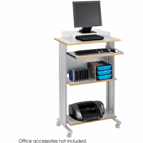 Safco® Products 1923GR Muv Stand-up Workstation - Gray 11 Safco® Products 1923GR Muv Stand-up Workstation - Gray - Image 11