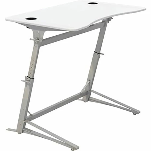 Safco® Verve Standing Desk, 31-3/4"D x 47-1/4"W x 42"H, White 7 Safco® Verve Standing Desk, 31-3/4"D x 47-1/4"W x 42"H, White - Image 7