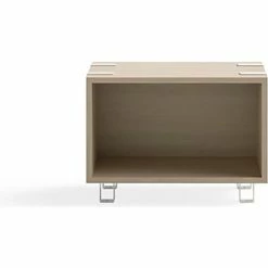 Safco® Ready Home Office Stackable Storage, 12"D x 24"W x 17-1/4"H, Beige -Outlet Desks & Workstations Store SAC 5509WHNA 1