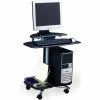 Safco® Products Eastwinds FPD Computer Table, Anthracite