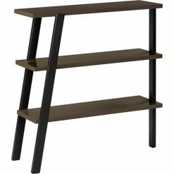 Safco® Mirella 3 Shelf Bookshelf, 13-1/2"D x 36"W x 38"H, Southern Tobacco -Outlet Desks & Workstations Store SAC MRBS3STO