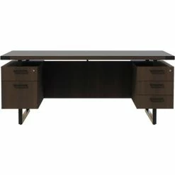 Safco® Mirella Free Standing Desk, BBB/BF, 36"D x 72"W x 29-1/2"H, Southern Tobacco 11 Safco® Mirella Free Standing Desk, BBB/BF, 36"D x 72"W x 29-1/2"H, Southern Tobacco -Outlet Desks & Workstations Store SAC MRDBF7236STO 1