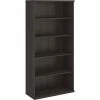 Bush Business Furniture Bush Furniture 5-Shelf Bookcase - Storm Gray - Studio C Series