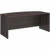 Bush Business Furniture Bush Furniture 72" Bow Front Desk - Storm Gray - Studio C Series