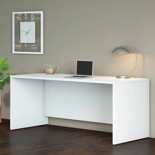 Bush Business Furniture Bush Furniture 72" Office Desk - White - Studio C Series 2 Bush Business Furniture Bush Furniture 72" Office Desk - White - Studio C Series - Image 2