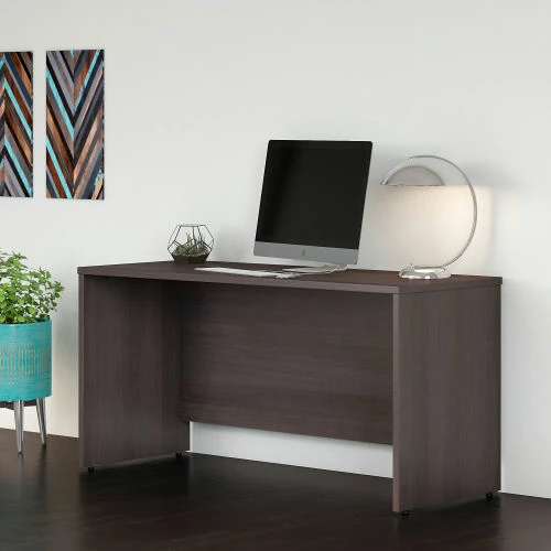 Bush Business Furniture Bush Furniture 60" Credenza Desk - Storm Gray - Studio C Series 2 Bush Business Furniture Bush Furniture 60" Credenza Desk - Storm Gray - Studio C Series - Image 2