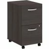 Bush Business Furniture Bush Furniture 2-Drawer Mobile File Cabinet - Storm Gray - Studio C Series