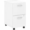 Bush Business Furniture Bush Furniture 2-Drawer Mobile File Cabinet - White - Studio C Series