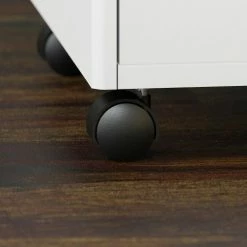 Bush Business Furniture Bush Furniture 3-Drawer Mobile File Cabinet - White - Studio C Series 14 Bush Business Furniture Bush Furniture 3-Drawer Mobile File Cabinet - White - Studio C Series -Outlet Desks & Workstations Store SCF216WH 4