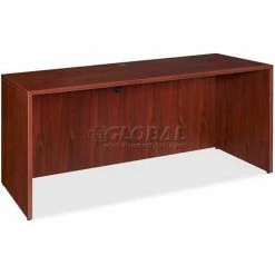 Lorell® Credenza Shell - 66"W x 24"D x 29-1/2"H - Mahogany - Essentials Series