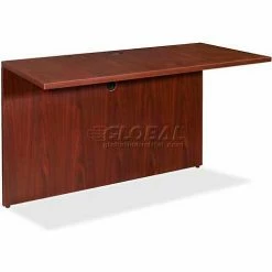 Lorell® Bridge - 48"W x 24"D x 29-1/2"H - Mahogany - Essentials Series