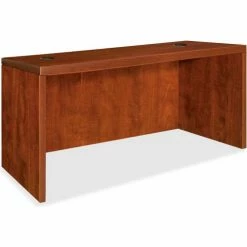 Lorell® Rectangular Desk Shell - 48"W x 30"D x 29-1/2" - Cherry - Essentials Series 11 Lorell® Rectangular Desk Shell - 48"W x 30"D x 29-1/2" - Cherry - Essentials Series -Outlet Desks & Workstations Store SPR LLR69903