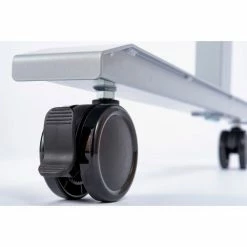 Luxor Standing Desk - Crank Adjustable Height - 47-1/4"L x 29-1/2"W - Walnut -Outlet Desks & Workstations Store STANDUP CF48 DW 05