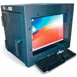 StrongHold Strong Hold Small Desktop Computer Cabinet 18"W x 24"D x 20"H