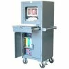 StrongHold Strong Hold Mobile Industrial Computer Cabinet with Retractable Keyboard 26"W x 24"D x 68"H