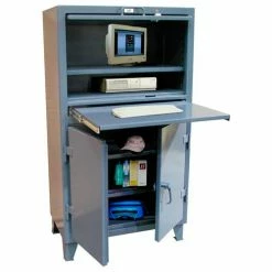 StrongHold Strong Hold Deluxe Industrial Computer Cabinet 36"W x 20"D x 66"H