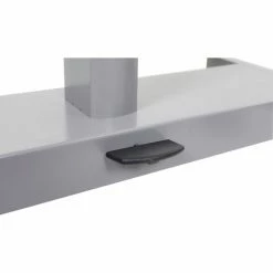 Luxor Mobile Student Sit-Stand Desk - Pneumatic Height Adjustment - 29" to 43.5"H - Gray -Outlet Desks & Workstations Store STUDENT P 009