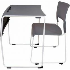Luxor Lightweight Stackable Student Desk and Chair -Outlet Desks & Workstations Store STUDENT STK1 04