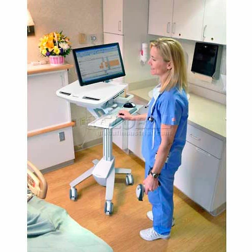Ergotron® SV41-6200-0 StyleView® Medical Cart with LCD Arm 2 Ergotron® SV41-6200-0 StyleView® Medical Cart with LCD Arm - Image 2