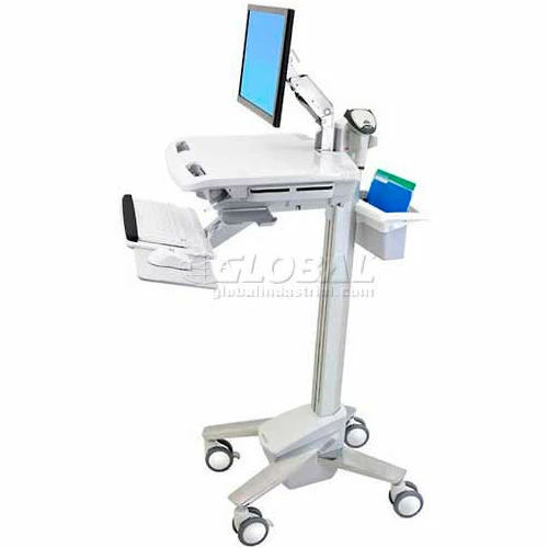 Ergotron® SV41-6200-0 StyleView® Medical Cart with LCD Arm 1 Ergotron® SV41-6200-0 StyleView® Medical Cart with LCD Arm