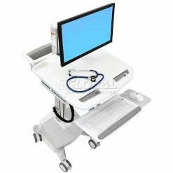 Ergotron® SV42-6202-1 StyleView® Medical Cart with LCD Arm, LiFe Powered -Outlet Desks & Workstations Store SV42 6202 1 5