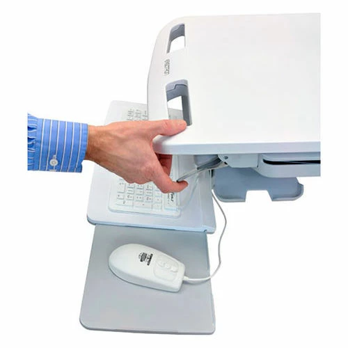 Ergotron® SV43-1240-0 StyleView® Medical Cart with LCD Arm, 4 Drawers 4 Ergotron® SV43-1240-0 StyleView® Medical Cart with LCD Arm, 4 Drawers - Image 4