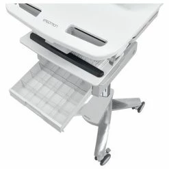 Ergotron® SV43-1310-0 StyleView® Medical Cart with LCD Pivot, 1 Drawer -Outlet Desks & Workstations Store SV43 1310 0 C