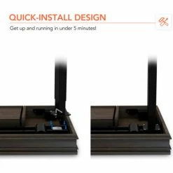 Flexispot Height Adjustable Standing Desk with Integrated Drawer & USB Charging Keypad, 48"L x 24"W -Outlet Desks & Workstations Store UD105B 07