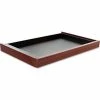 Alera Center Drawer for Valencia Series - 24-1/2"W x 15"D x 2"H - Mahogany