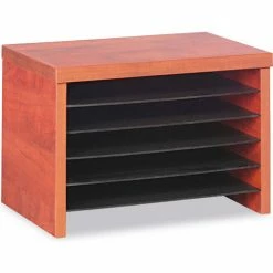 Alera Under-Counter File Organizer Shelf for Valencia Series - 15-3/4"W x 10"D x 11"H - Cherry