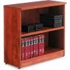 Alera Bookcase with 2 Shelves - 31-3/4"W x 14"D x 29-1/2"H, - Medium Cherry - Valencia Series