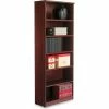 Alera Bookcase with 6 Shelves - 31-3/4"W x 14"D x 80-3/8"H - Mahogany - Valencia Series