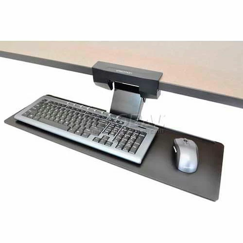 Ergotron® 97-582-009 Neo-Flex Underdesk Keyboard Arm, 15-3/8" Track Length, Black 5 Ergotron® 97-582-009 Neo-Flex Underdesk Keyboard Arm, 15-3/8" Track Length, Black - Image 5