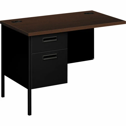 HON® Metro Classic Series Left Pedestal Desk, 42"W x 24"D x 29-1/2"H, Mocha 1 HON® Metro Classic Series Left Pedestal Desk, 42"W x 24"D x 29-1/2"H, Mocha