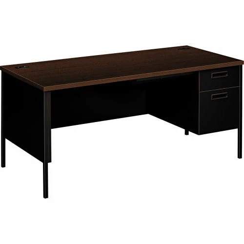 HON® Metro Classic Series Right Pedestal Desk, 66"W x 30"D x 29-1/2"H, Mocha 1 HON® Metro Classic Series Right Pedestal Desk, 66"W x 30"D x 29-1/2"H, Mocha